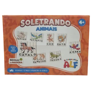 Jogo Educativo Soletrando Animais - Alf Brinquedos