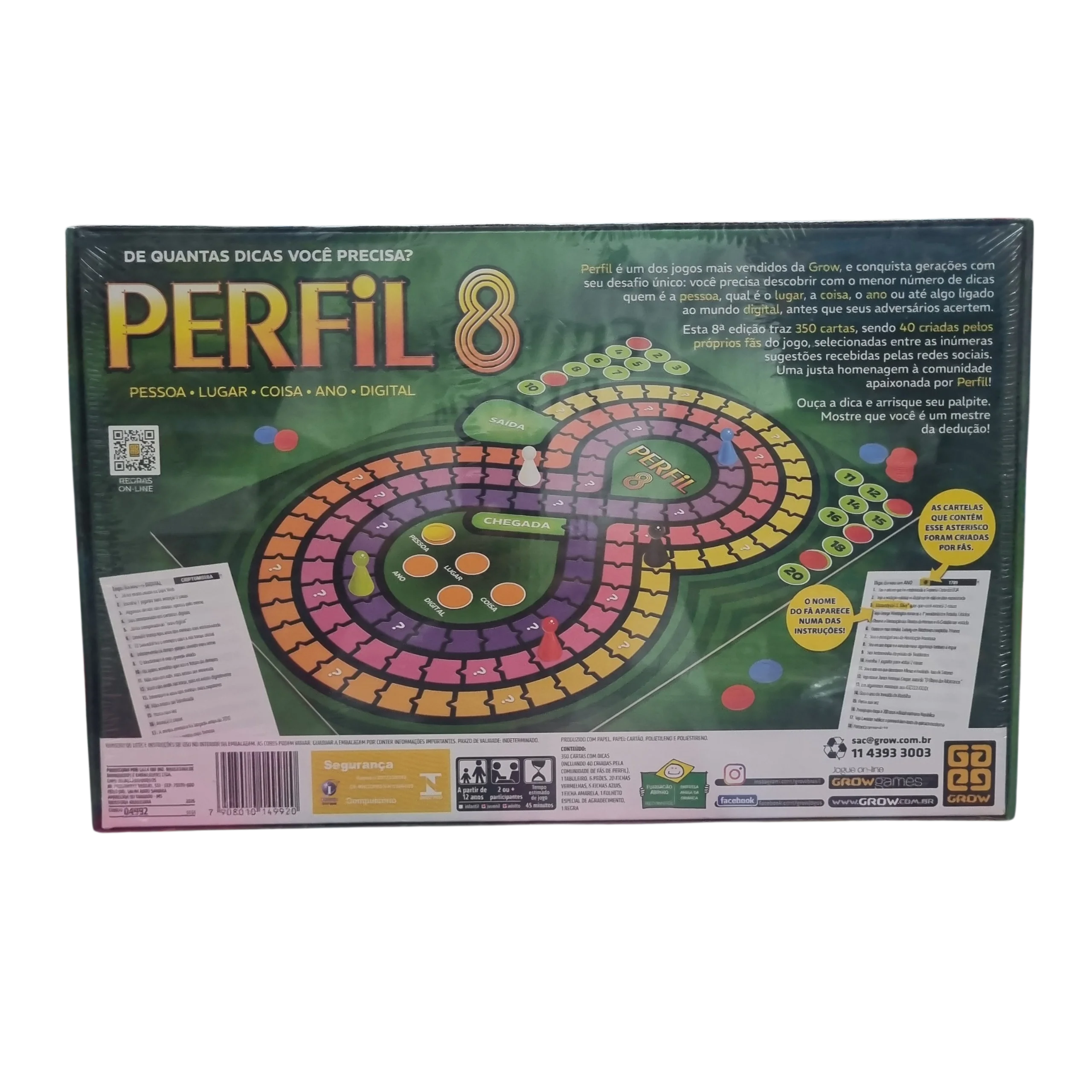 Jogo Perfil 8 - Grow Jogo Perfil 8 - Grow