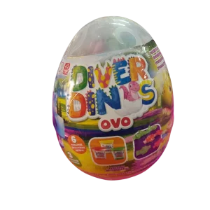 Ovo Surpresa de Massinha Diver Dinos - Diver Toys