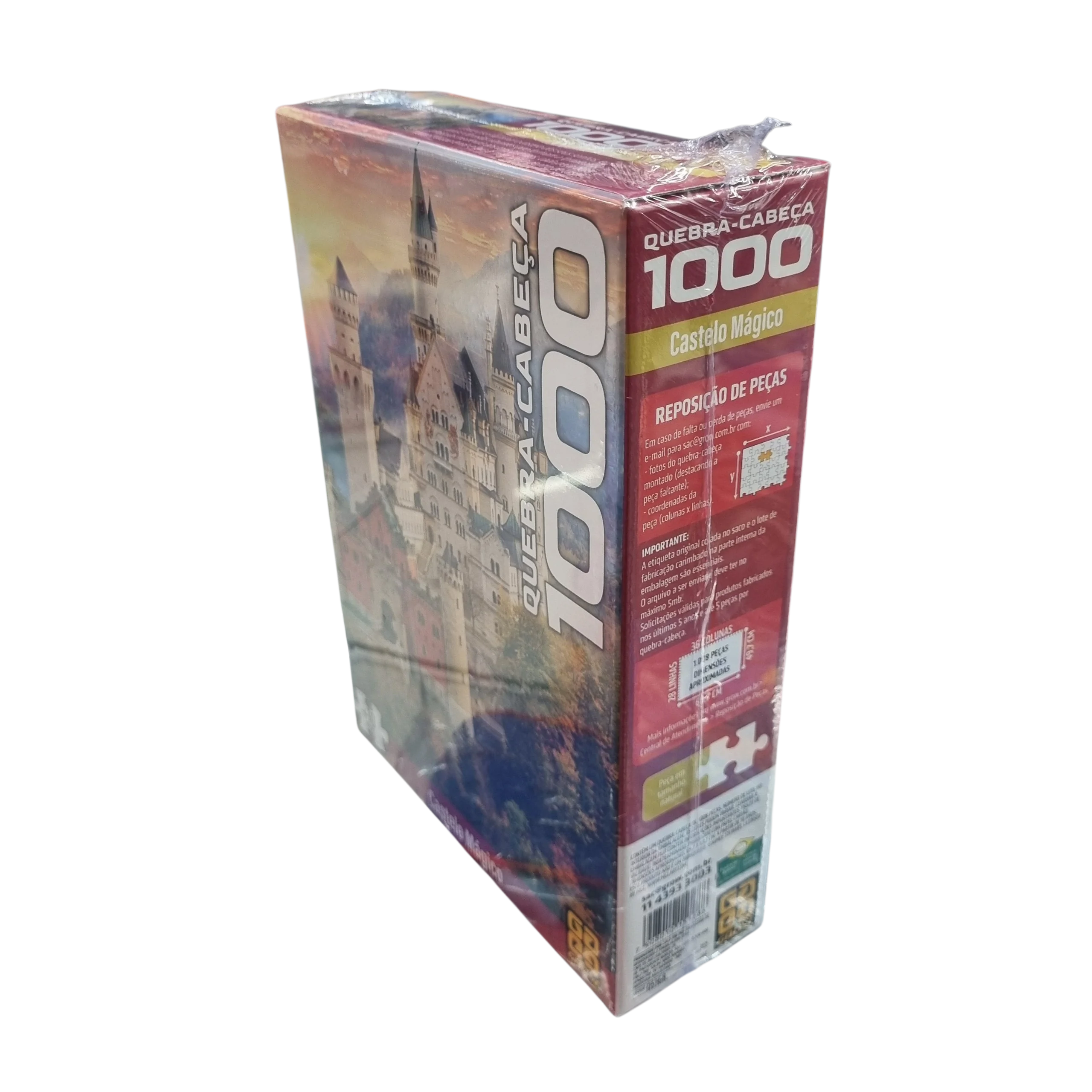 Quebra-Cabeça Castelo Mágico 1000 Peças - Grow