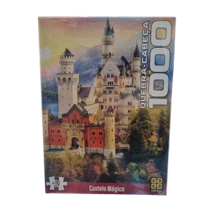 Quebra-Cabeça Castelo Mágico 1000 Peças - Grow