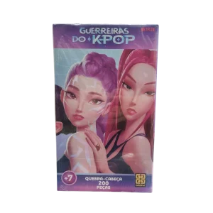 Quebra-Cabeça Guerreiras do Kpop 200 Peças - Grow