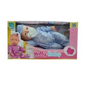 Boneca Belly Baby com Chupeta - Super Toys
