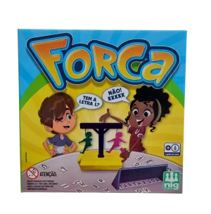 Jogo Forca Infantil Educativo de Palavras e Letras - Nig Brinquedos