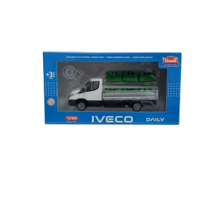 Caminhão Iveco Daily Carroceria Baú 1 30 - Usual Brinquedos