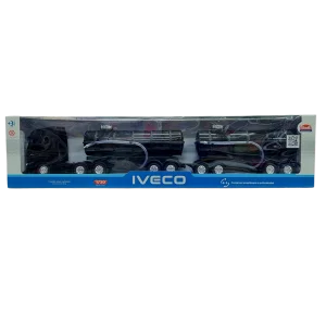Caminhão Iveco S-Way Rodotrem Tanque com Mangueira 1 30 - Usual Brinquedos