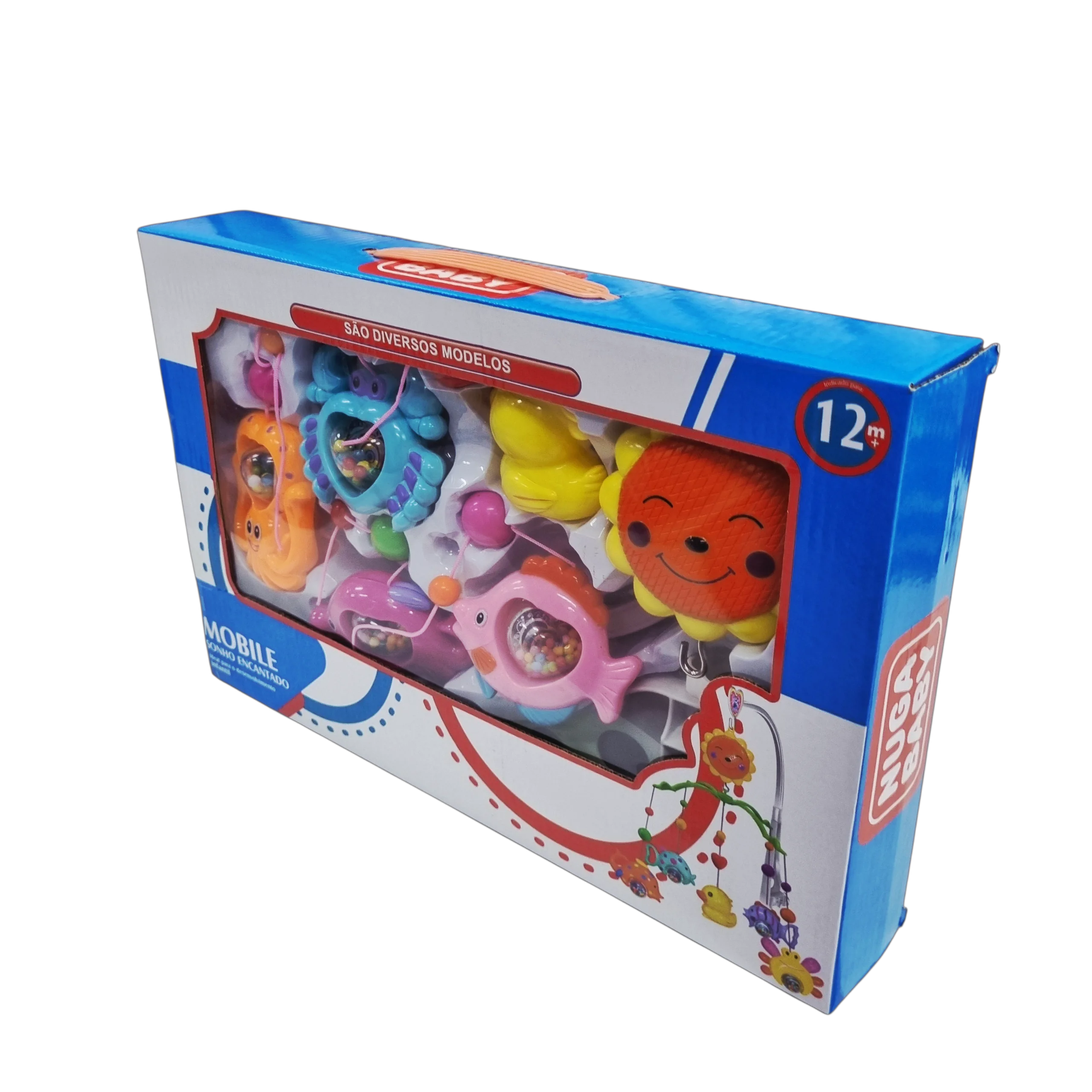 Mobile Sonho Encantado para Berço Infantil - Nuga Baby