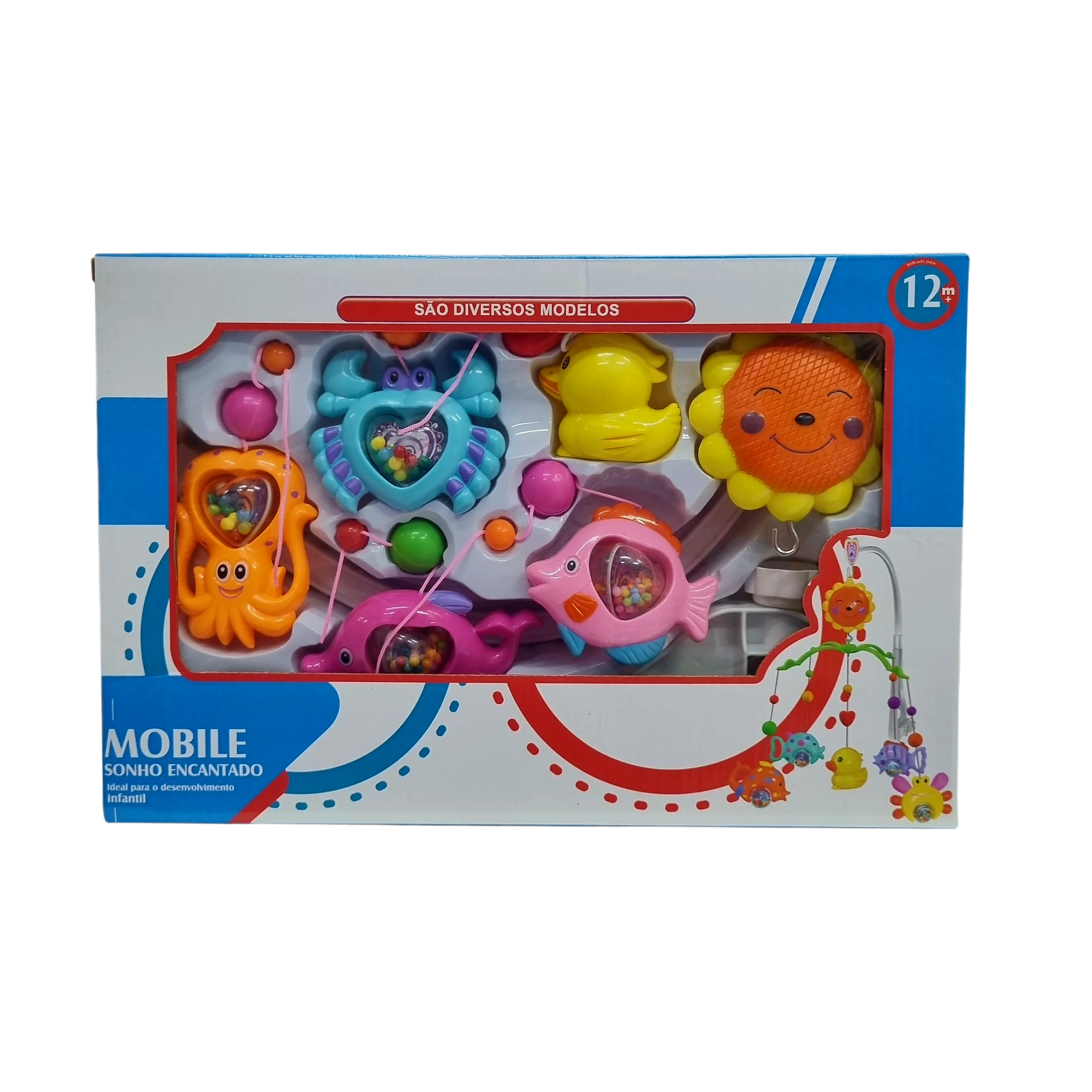 Mobile Sonho Encantado para Berço Infantil - Nuga Baby