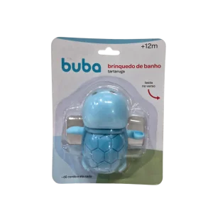 Brinquedo de Banho Tartaruga com Corda Giratória para Bebê - Buba