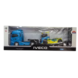 Caminhão Iveco S-Way Usual Racing Copa Truck com Carreta - Usual Brinquedos