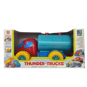 Caminhão Tanque Infantil Thunder Trucks Baby com Reservatório de Água - Gava Toys