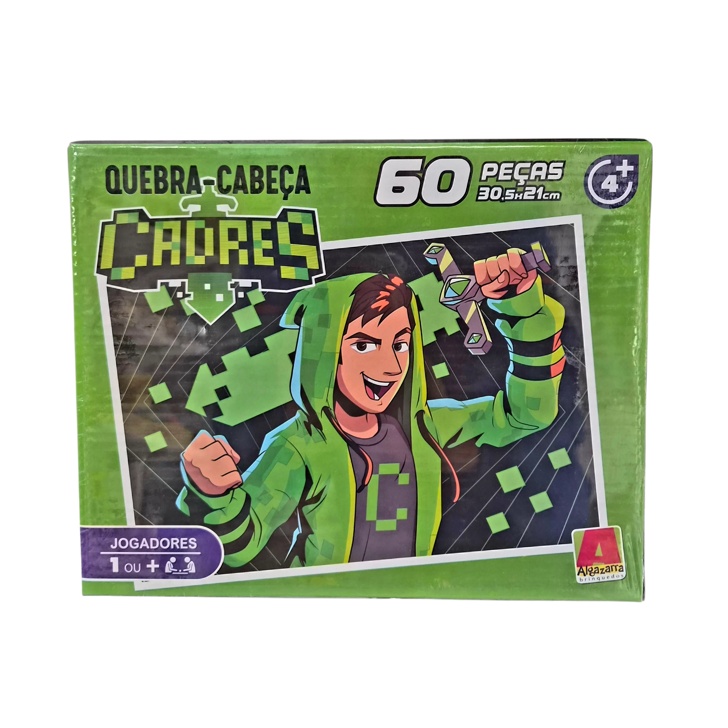 Quebra-Cabeça Família Arqueira Infantil Educativo - Algazarra